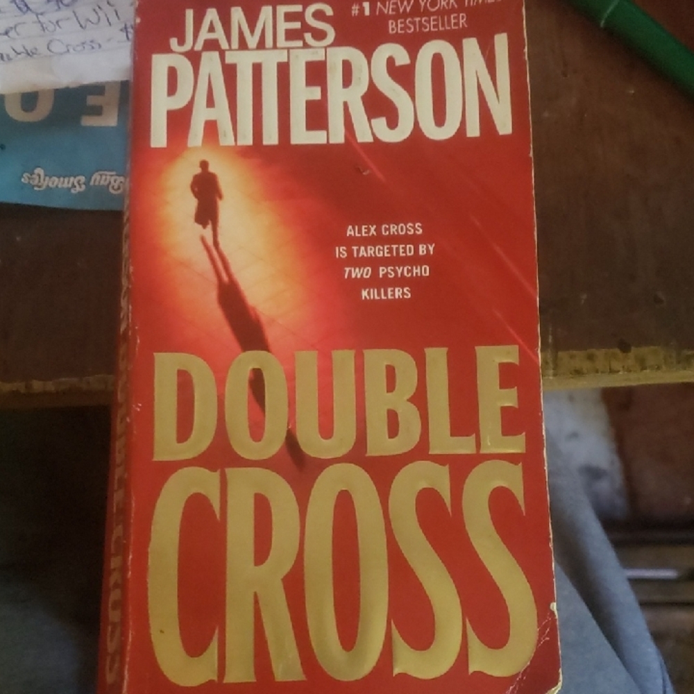 James Patterson 'Double Cross' Book